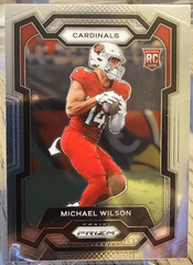 2023 Panini Prizm Michael Wilson RC #303 Arizona Cardinals